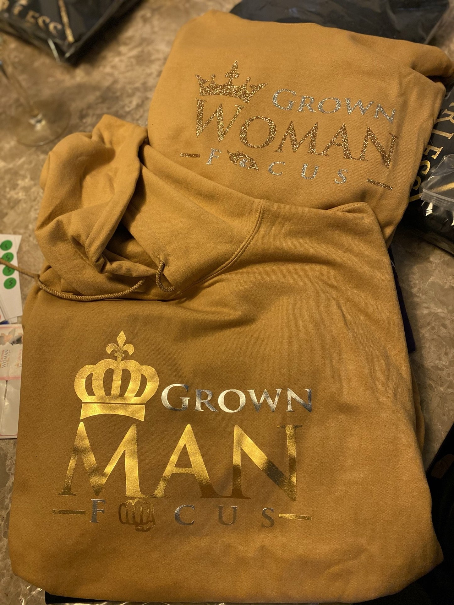 GrownManFocus and GrownWomanFocus Hoodie Collection